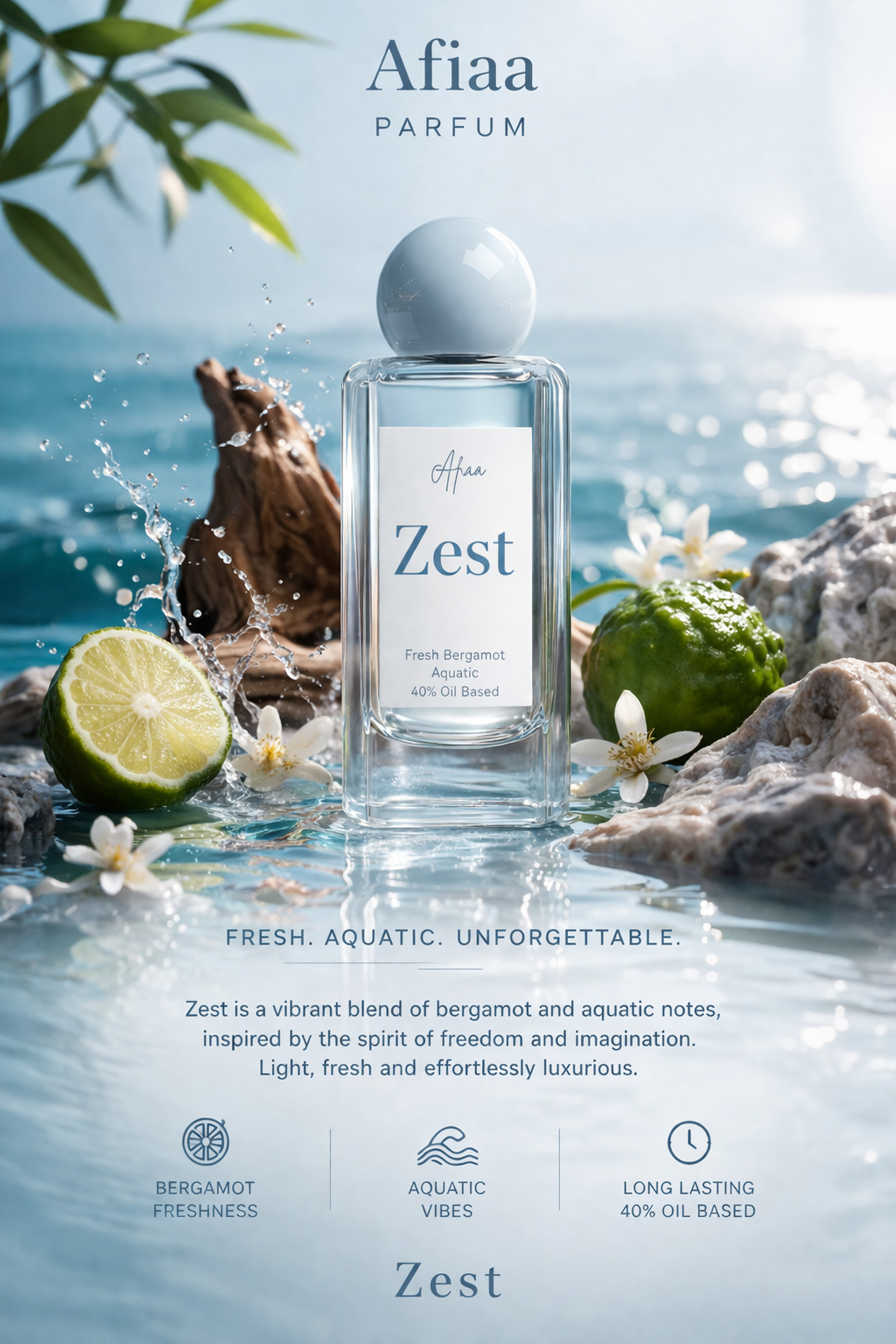 Zest - Fresh Bergamot Aquatic